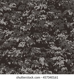 Botanical camouflage pattern seamless background tile