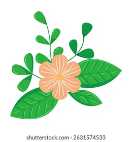 Botanical element. Floral elements, wildflower, leaves and herb, plants, foliage. Vectors for decor, website, wedding card and shop.