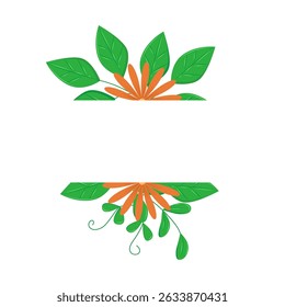 Botanical element. Floral elements, wildflower, leaves and herb, plants, foliage. Vectors for decor, website, wedding card and shop.