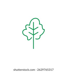 Botanical energy tree vector logo design