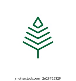 Projeto do logotipo do vetor da árvore de energia botânica