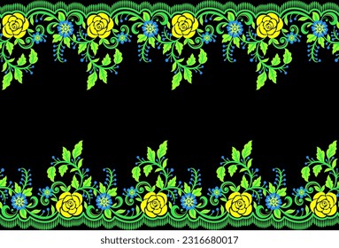 Botanical floral Seamless. Background Seamless Pattern Geometric Ethnic pattern design 
for background, carpet, wallpaper, clothing, wrapping, Batik, fabric, printing textile illustration.