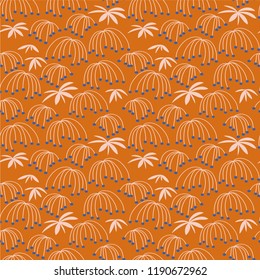 botanical floral seamless pattern. vector flower print. floral background. textile fabric design. 