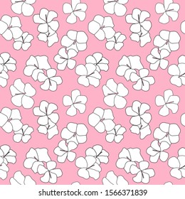 Botanical Floral seamless Pattern in Vector - Suitable for prints, patterns, backgrounds, websites, wallpaper, crafts