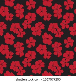 Botanical Floral seamless Pattern in Vector - Suitable for prints, patterns, backgrounds, websites, wallpaper, crafts