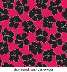 Botanical Floral seamless Pattern in Vector - Suitable for prints, patterns, backgrounds, websites, wallpaper, crafts