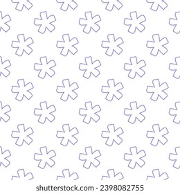 Botanical floral seamless pattern. Vector repeated nature