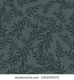 botanical floral tropical seamless pattern vector illustration