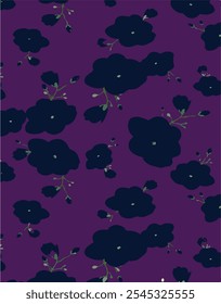 botanical floral vector seamless pattern with roses herbs and leaves big set background with flowers