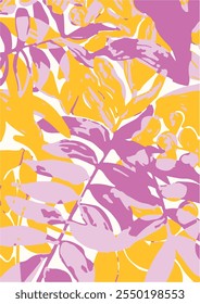 botanical floral ,vector, seamless pattern with roses herbs and leaves, big set background with flowers,abstract