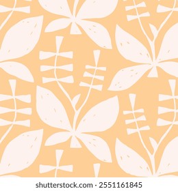botanical floral vector seamless pattern with roses herbs and leaves big set background with flowers