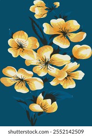 botanical floral vector seamless pattern with roses herbs and leaves big set background with flowers