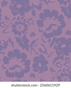 botanical floral vector seamless pattern with roses herbs and leaves big set background with flowers