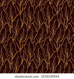 Botanical Flower Pattern, Seamless Digital Design,Watercolor Textile Allover Abstract Design.