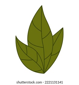 Flor de jardín botánico ilustración vectorial simple sobre fondo blanco para banners web aplicación móvil medios sociales