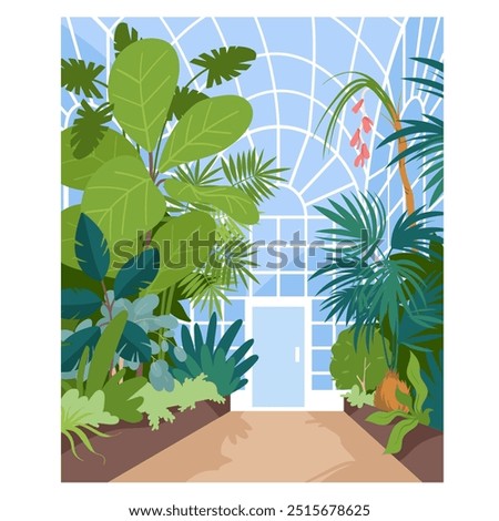 Greenhouse door Entrance