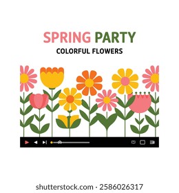 Botanical Garden Poster Template Design