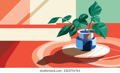 Botanical Geometry: Abstract Minimalism in Fine Art