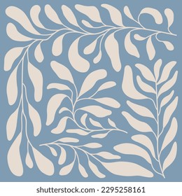 Diseño gráfico botánico. Antecedentes abstractos para medios sociales, afiches, tarjeta de saludo.
