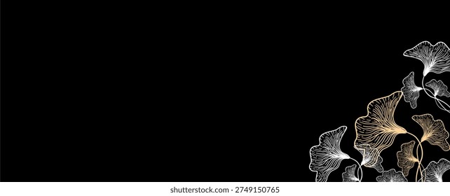 botanical handdrawn background flat illustration
