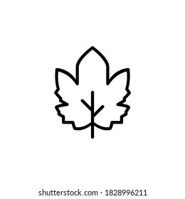 botanical icon. nature icon design. perfect for logo, presentation, book, application, background and more product. icon design line style