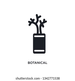 botanical isolated icon. simple element illustration from museum concept icons. botanical editable logo sign symbol design on white background. can be use for web and mobile