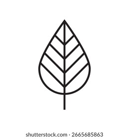 Diseño de hoja botánica para el tema de la Naturaleza