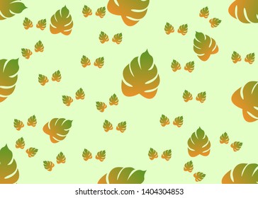 Botanical leaf. Botanical pattern background. Palm leaf pattern 