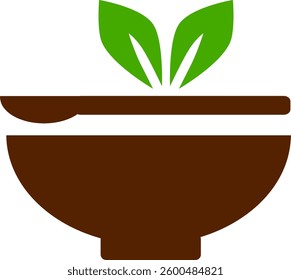 botanical logo icon vector illustration design template
