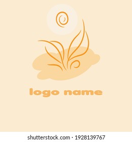 Botanical logo template that is minimal and so beautiful and unique.