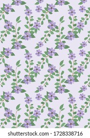 Botanical Pattern Illustration Background Art. seamless pattern. botanical illustration. botanical wallpaper. botanical vector. illustration
