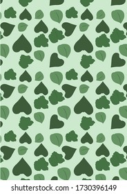 Botanical Pattern Illustration Background Art. seamless pattern. botanical illustration. botanical wallpaper. botanical vector. illustration
