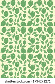 Botanical Pattern Illustration Background Art. botanical illustration. botanical wallpaper. botanical vector. illustration
