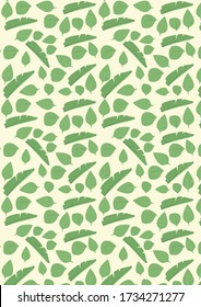 Botanical Pattern Illustration Background Art. botanical illustration. botanical wallpaper. botanical vector. illustration
