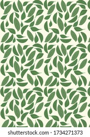 Botanical Pattern Illustration Background Art. botanical illustration. botanical wallpaper. botanical vector. illustration
