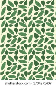 Botanical Pattern Illustration Background Art. botanical illustration. botanical wallpaper. botanical vector. illustration
