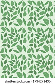 Botanical Pattern Illustration Background Art. botanical illustration. botanical wallpaper. botanical vector. illustration
