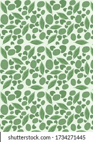 Botanical Pattern Illustration Background Art. botanical illustration. botanical wallpaper. botanical vector. illustration
