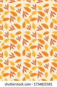 Botanical Pattern Illustration Background Art. botanical illustration. botanical wallpaper. botanical vector. illustration
