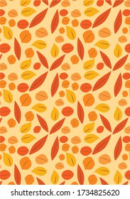 Botanisches Muster Illustration Hintergrund Kunst. botanische Illustration. botanische Tapete. botanischer Vektor. Darstellung
