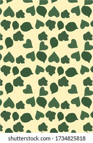 Botanical Pattern Illustration Background Art. botanical illustration. botanical wallpaper. botanical vector. illustration
