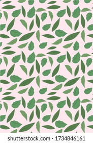 Botanical Pattern Illustration Background Art. botanical illustration. botanical wallpaper. botanical vector. illustration

