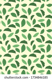 Botanisches Muster Illustration Hintergrund Kunst. botanische Illustration. botanische Tapete. botanischer Vektor. Darstellung
