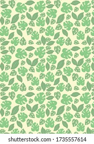 Botanical Pattern Illustration Background Art. botanical illustration. botanical wallpaper. botanical vector. illustration
