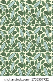Botanical Pattern Illustration Background Art. botanical illustration. botanical wallpaper. botanical vector. illustration
