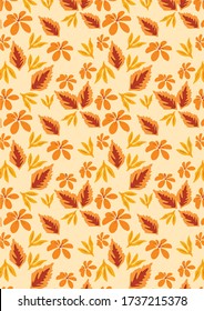 Botanical Pattern Illustration Background Art. botanical illustration. botanical wallpaper. botanical vector. illustration

