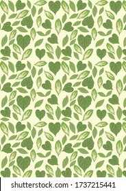 Botanical Pattern Illustration Background Art. botanical illustration. botanical wallpaper. botanical vector. illustration
