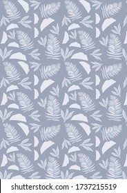 Botanical Pattern Illustration Background Art. botanical illustration. botanical wallpaper. botanical vector. illustration
