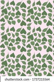 Patrón botánico Ilustración Antecedentes Ilustración botánica Art. fondo de pantalla botánico. vector botánico. ilustración
