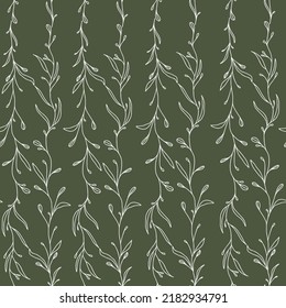 Botanical pattern illustration floral graphic